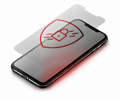 Szkło ochronne do smartfonów MyScreen Folia ochronna prywatyzująca matowa [antiCRASH AntiSPY Matt]
